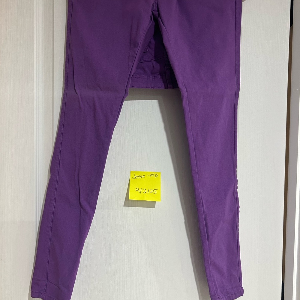 Purple Skinny Women's Pants